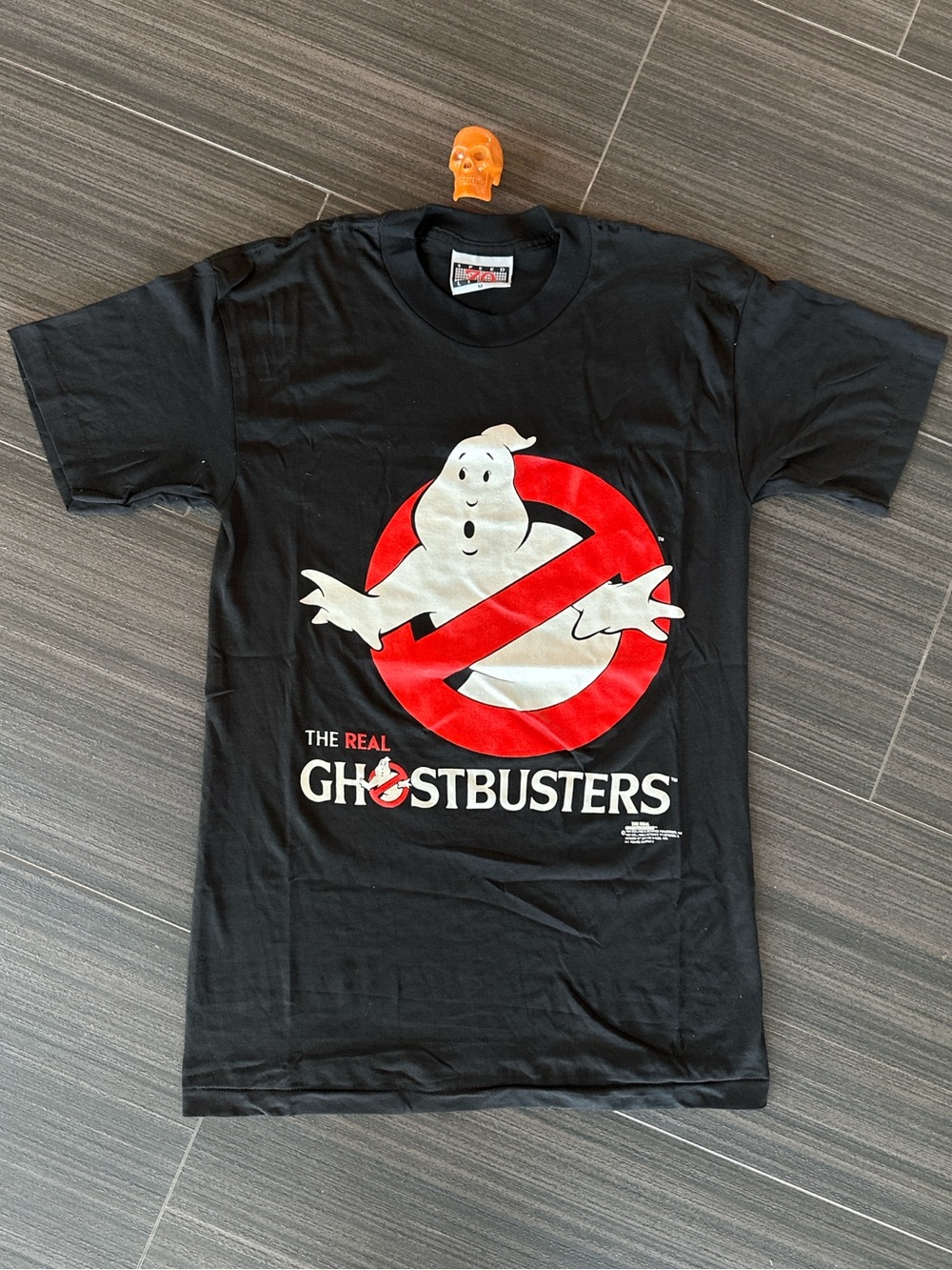 80s Real Ghostbusters movie promo shirt M
